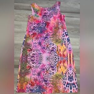 Lane Bryant Psychedelic Maxi Dress